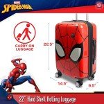 Spider-Man 22" Hardshell Carry-On Luggage