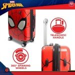 Spider-Man 22" Hardshell Carry-On Luggage