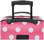 Pink Dots Expandable Softside Luggage Set - 2 Piece