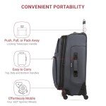 SwissGear Sion Expandable Softside Luggage - 25 Inch