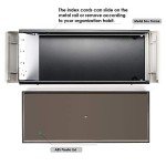 MaxGear Business Card Holder with A-Z Tabs