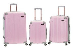 Rockland London Colorful Hardside Spinner Luggage Set