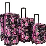 Rockland Impulse 4-Piece Softside Luggage Set