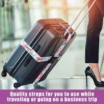 Patelai Adjustable Luggage Straps - 4 Pack