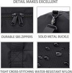 Vorspack 20-Inch Foldable Duffel Bag - Black