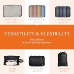 HOTOR 6-Piece Travel Packing Cubes Set