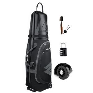 MOCTOUR Lightweight Golf Travel Bag with Wheels