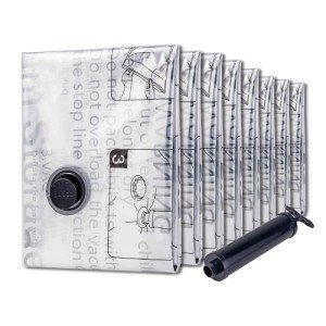 Jumbo Vacuum Storage Bags with Travel Pump