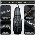 MOCTOUR Lightweight Golf Travel Bag with Wheels