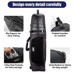 PLAYEAGLE Lightweight Golf Travel Bag with Wheels