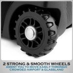 MOCTOUR Lightweight Golf Travel Bag with Wheels