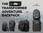 Hypath 2-in-1 Travel Backpack & Rolling Luggage