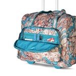 Lightweight Rolling Overnight Laptop Bag with Wheels