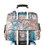 Lightweight Rolling Overnight Laptop Bag with Wheels