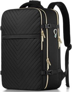 Spacious Waterproof Anti-Theft Carry-On Travel Backpack