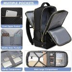Spacious Waterproof Anti-Theft Carry-On Travel Backpack