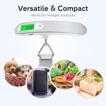 Compact Digital Luggage Scale with Type-C Port