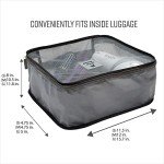 GForce 6-Piece Travel Organizer Set in Grey