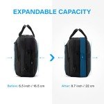 BAGSMART 17.3" Expandable Laptop Shoulder Bag