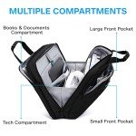 BAGSMART 17.3" Expandable Laptop Shoulder Bag