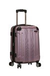 Rockland London 20-Inch Pink Hardside Spinner Luggage