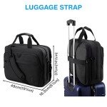 BAGSMART 17.3" Expandable Laptop Shoulder Bag