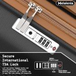 7-Piece Hard Shell Luggage Set with Spinner Wheels