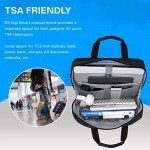 BAGSMART 17.3" Expandable Laptop Shoulder Bag