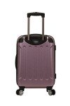 Rockland London 20-Inch Pink Hardside Spinner Luggage