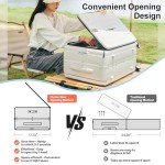 Hanke 26-Inch Hard Shell Rolling Suitcase - Ivory