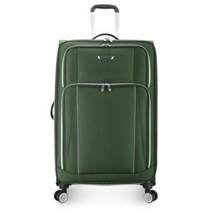 30-Inch Green Softside Expandable Spinner Luggage