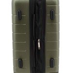 Wrangler Olive Green Smart Luggage Set, 20-Inch