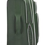 30-Inch Green Softside Expandable Spinner Luggage