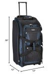 Travelers Club Xpedition 30" Rolling Duffel Bag