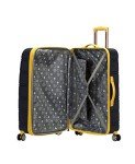 Rockland Melbourne Navy Expandable Spinner Luggage Set