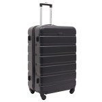 Travelers Club Harper 2-Piece Black Luggage Set