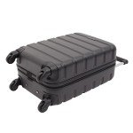 Travelers Club Harper 2-Piece Black Luggage Set