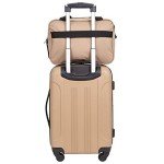 Midtown Tan Hardside 4-Piece Luggage Set