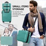 LEAVES KING 5-Piece Expandable Hard Shell Luggage Set