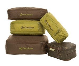 5 Piece Lightweight Expandable Travel Cube Set