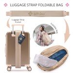 4-Piece Women’s Lightweight Hardshell Luggage Set