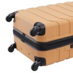 Wrangler Miami 4-Piece Luggage and Packing Cubes