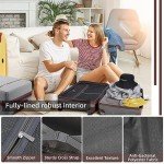 Lulusail 6-Piece Expandable Hardside Luggage Set