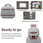 Lulusail 6-Piece Expandable Hardside Luggage Set