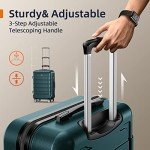 Expandable SHOWKOO Luggage Set with TSA Lock
