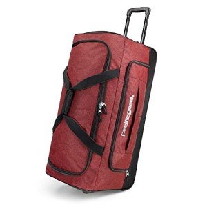 Durable Wheeled Duffel Bag with Telescoping Handle
