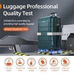 Expandable SHOWKOO Luggage Set with TSA Lock