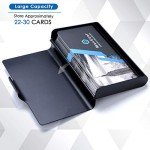 MaxGear Metal Business Card Holder - Aluminum Wallet