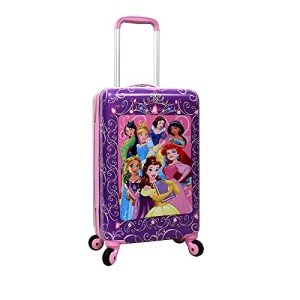 Disney Princess 20-Inch Hard-Sided Carry-On Suitcase