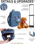 Dinosaur Toddler Luggage and Rolling Backpack